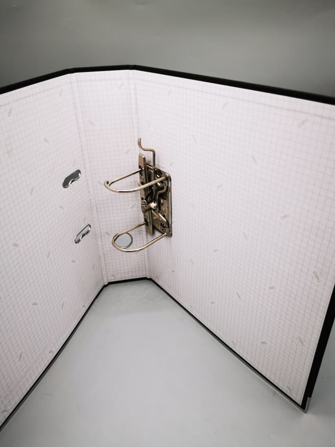 Deli arch lever file f851-bk