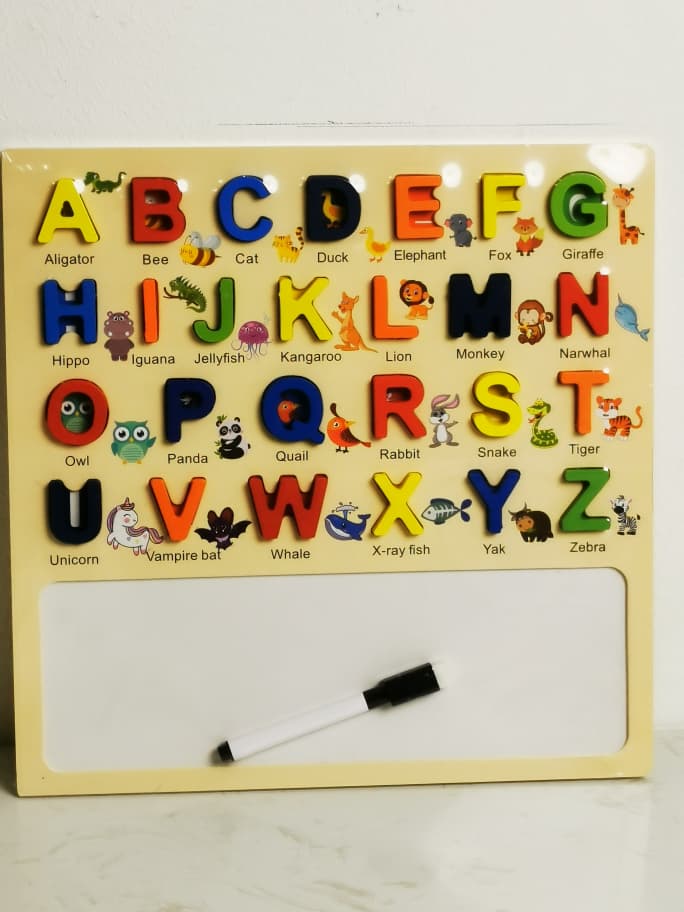 LWL alphabet puzzle+whiteboard