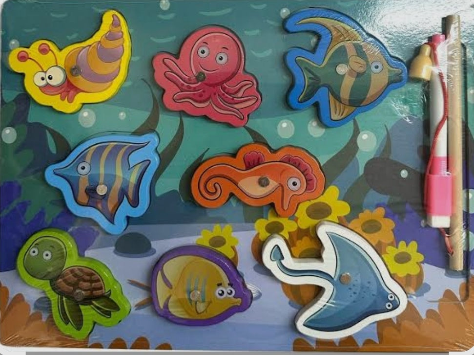Fishing toy set