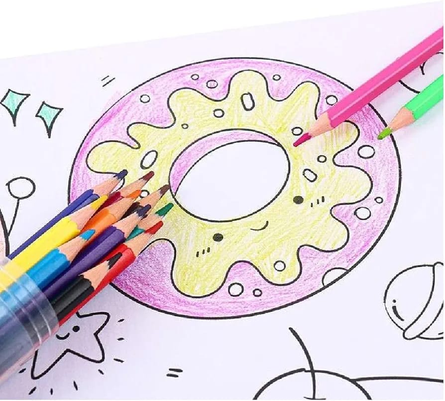 Erasable coloring pencil 24pcs