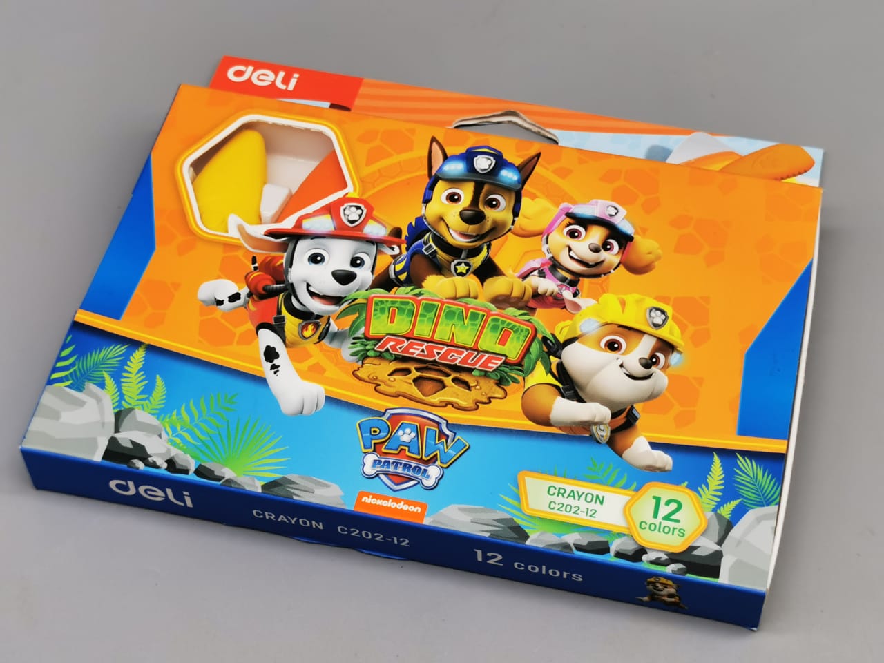 Deli crayon 12pcs c202-12