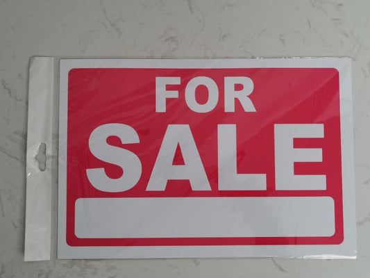 For sale sign