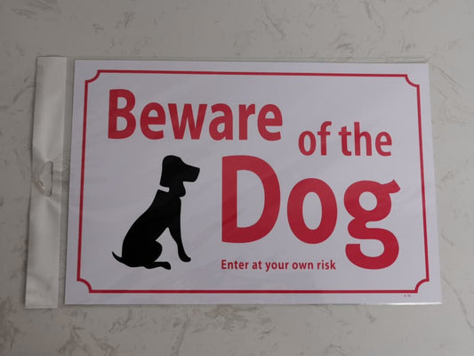 Dog sign
