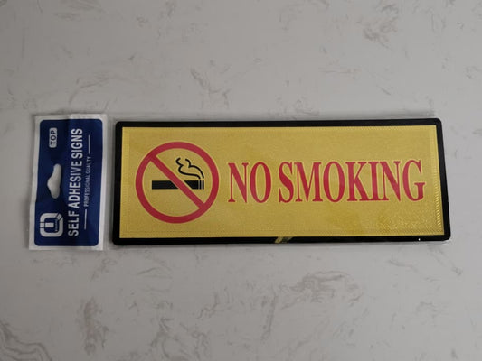 No smoking sign