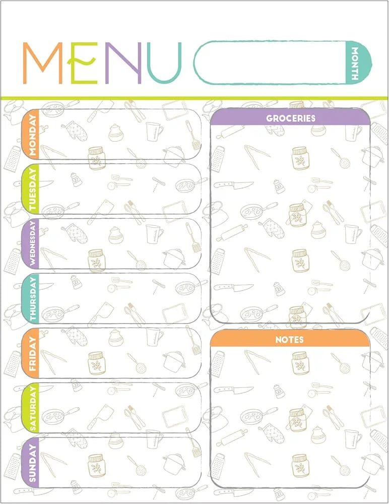 HFWJ07 MAGNETIC NOTE SHEET