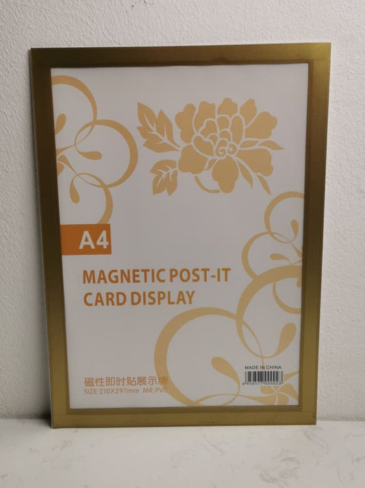 MAGNETIC CARD DISPLAY