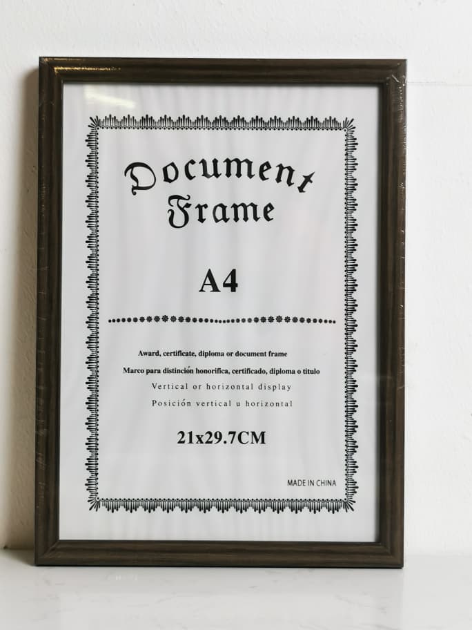 YY8542-4 A4 FRAME