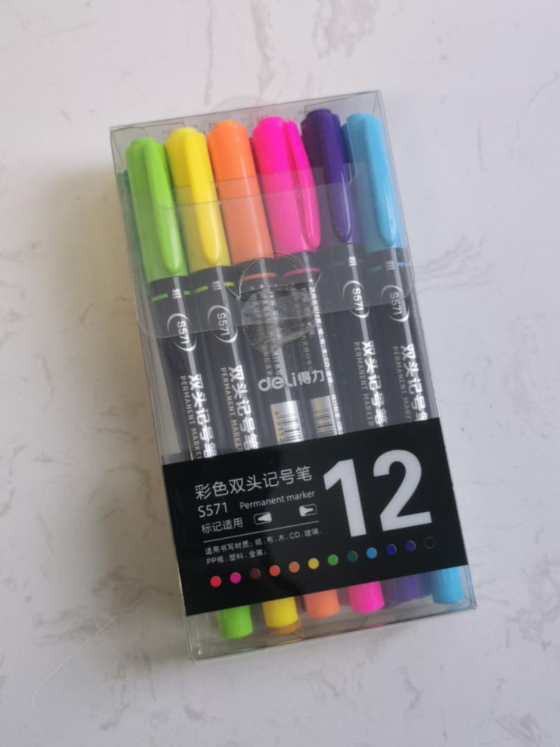 Deli permanent marker C571