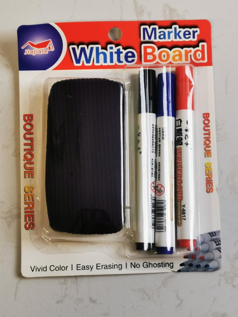 PXM WHITEBOARD SET 4pcs