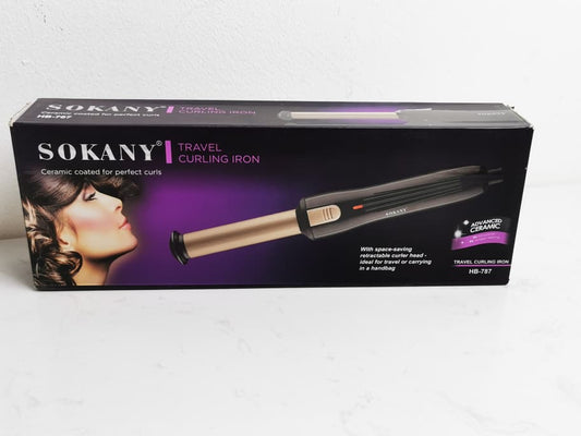 HB-787 TRAVEL CURLING IRON