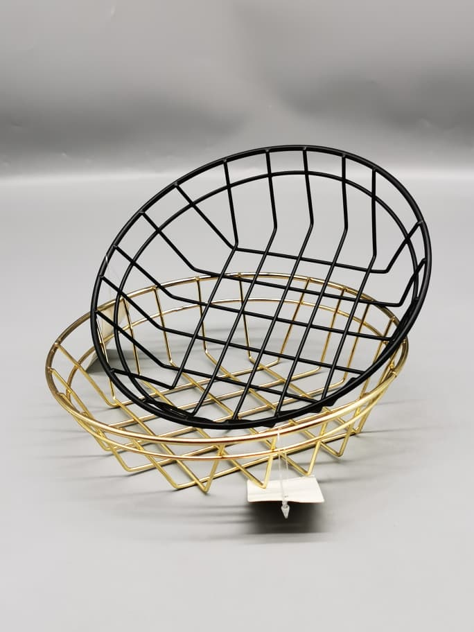 35713-40 Gold food basket