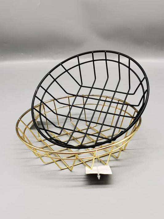 35713-40 Gold food basket