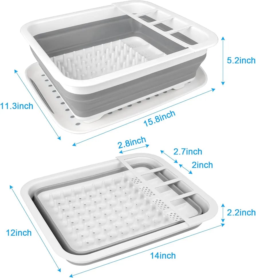 3511 foldable dish rack
