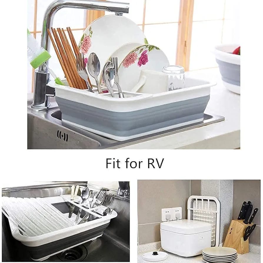 3511 foldable dish rack