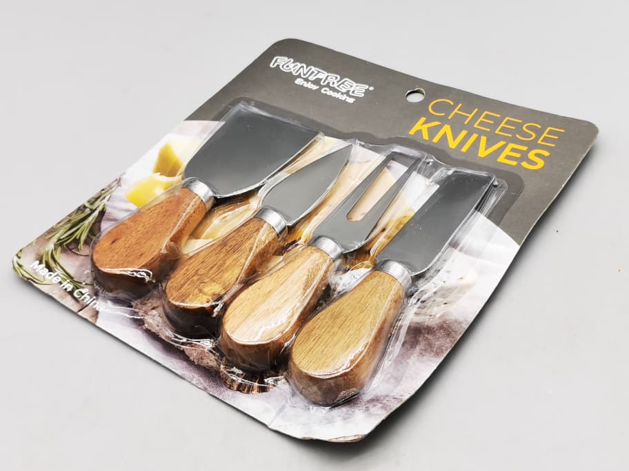 Cheese knife set 4pcs