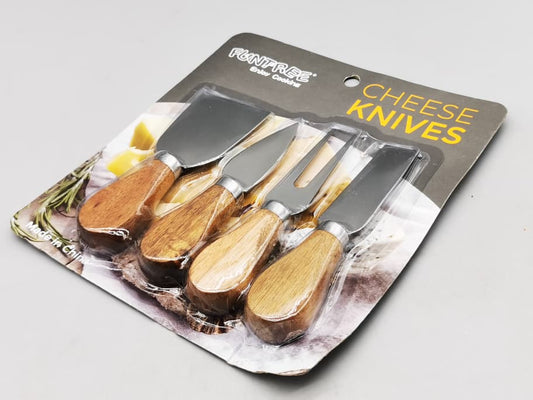 Cheese knife set 4pcs