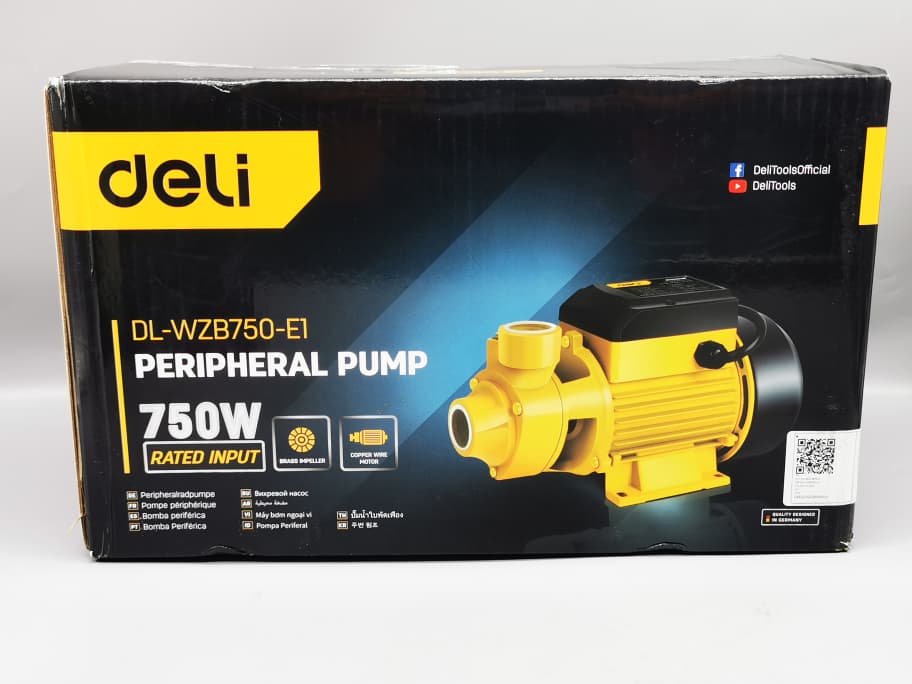 Deli peripheral pump wzb750- E1