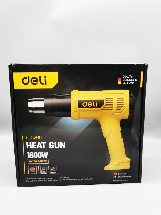 Deli dl5200 heat gun 1800w