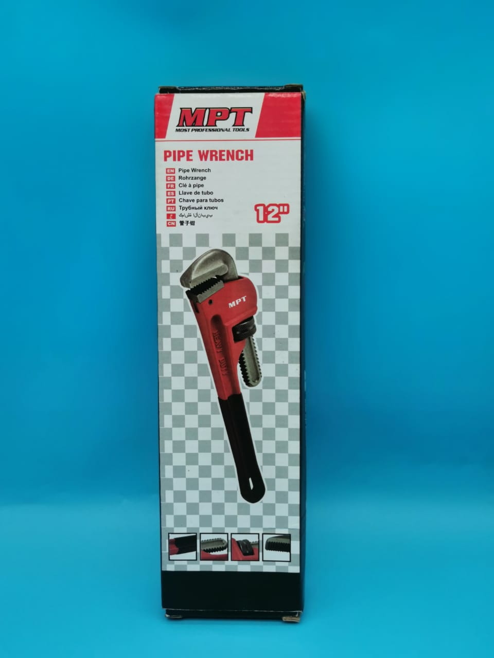 Mpt pipe wrench 18"
