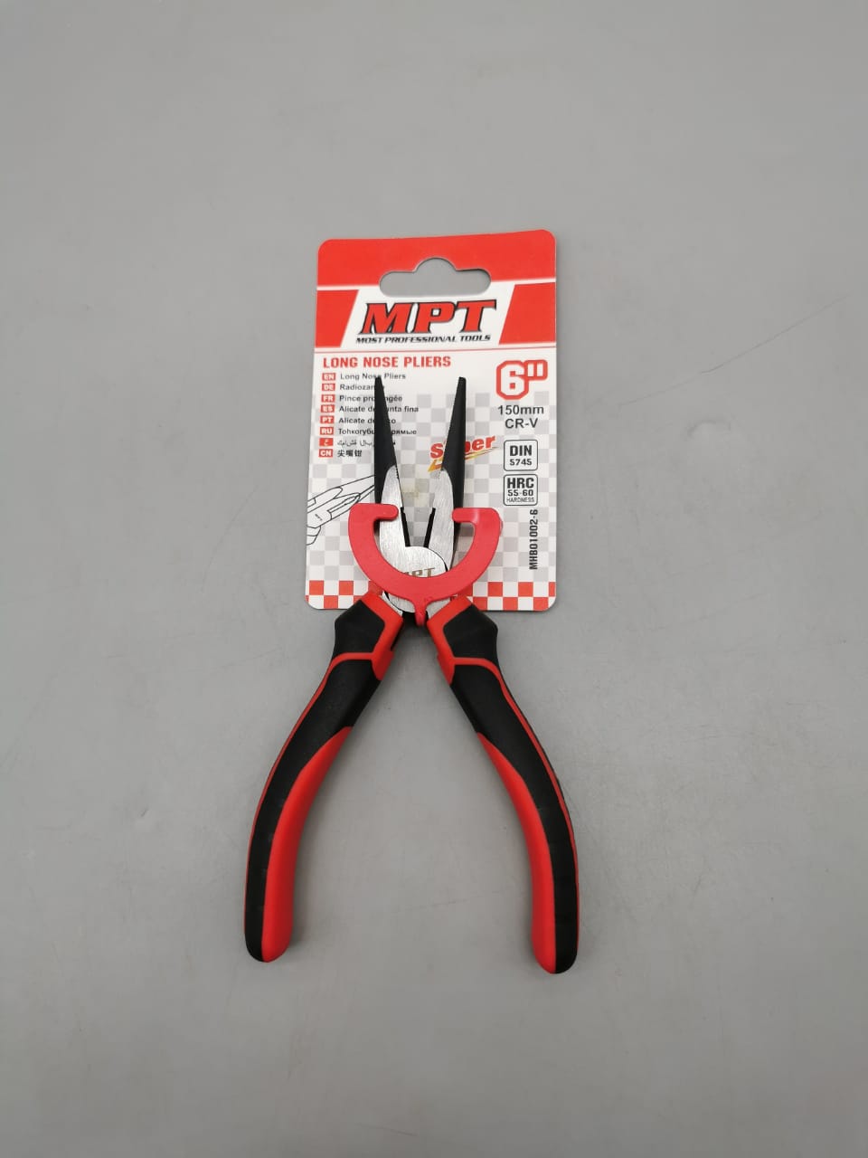 PD LONG NOCE PLIERS 8"