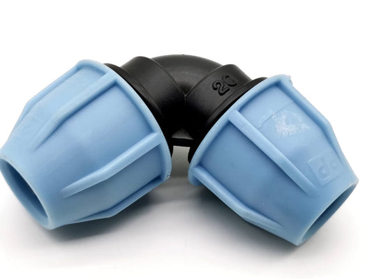 HDPE ELBOW 20MM 100036