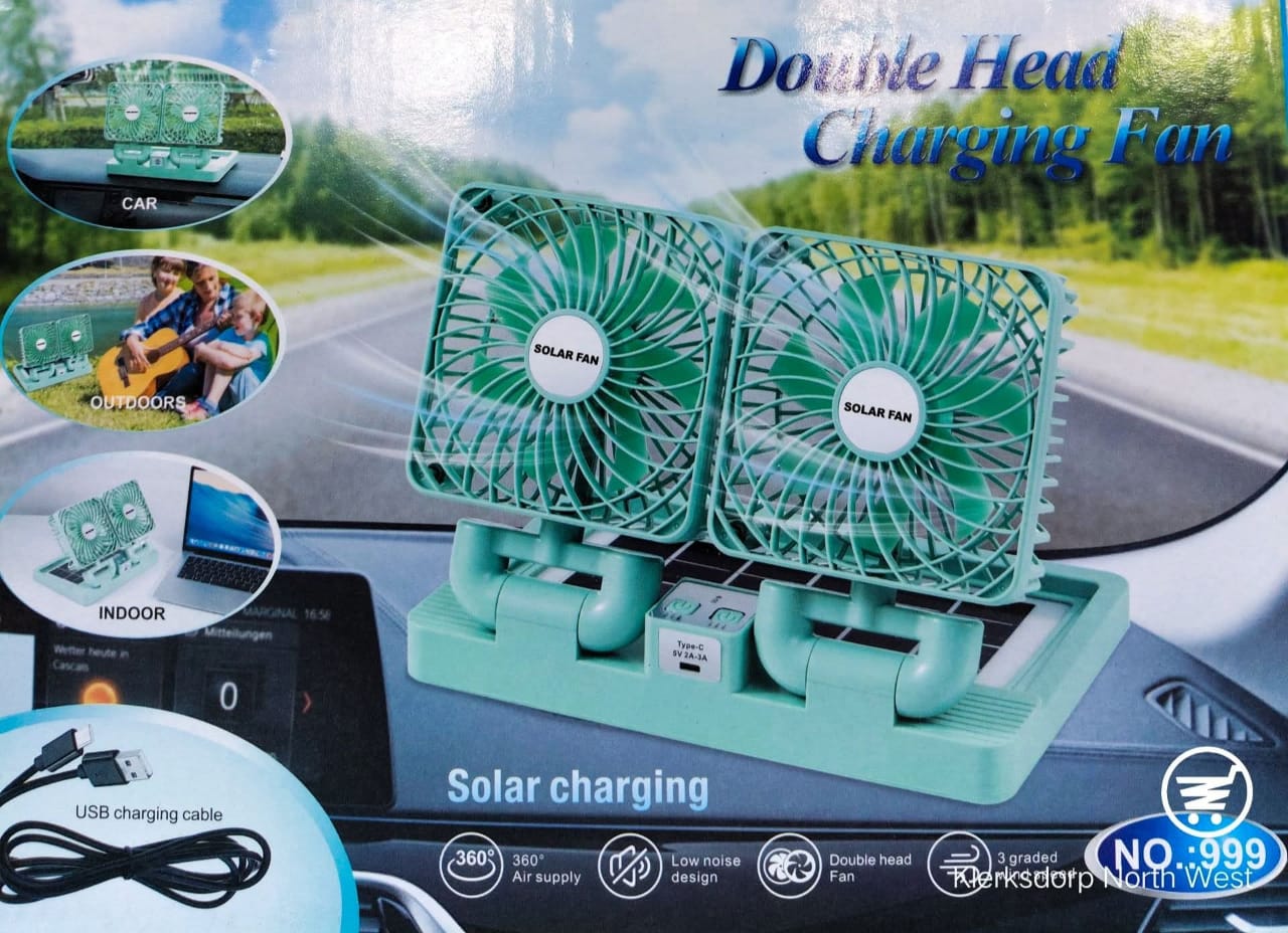 PXM DOUBLE HEAD CHARGING FAN