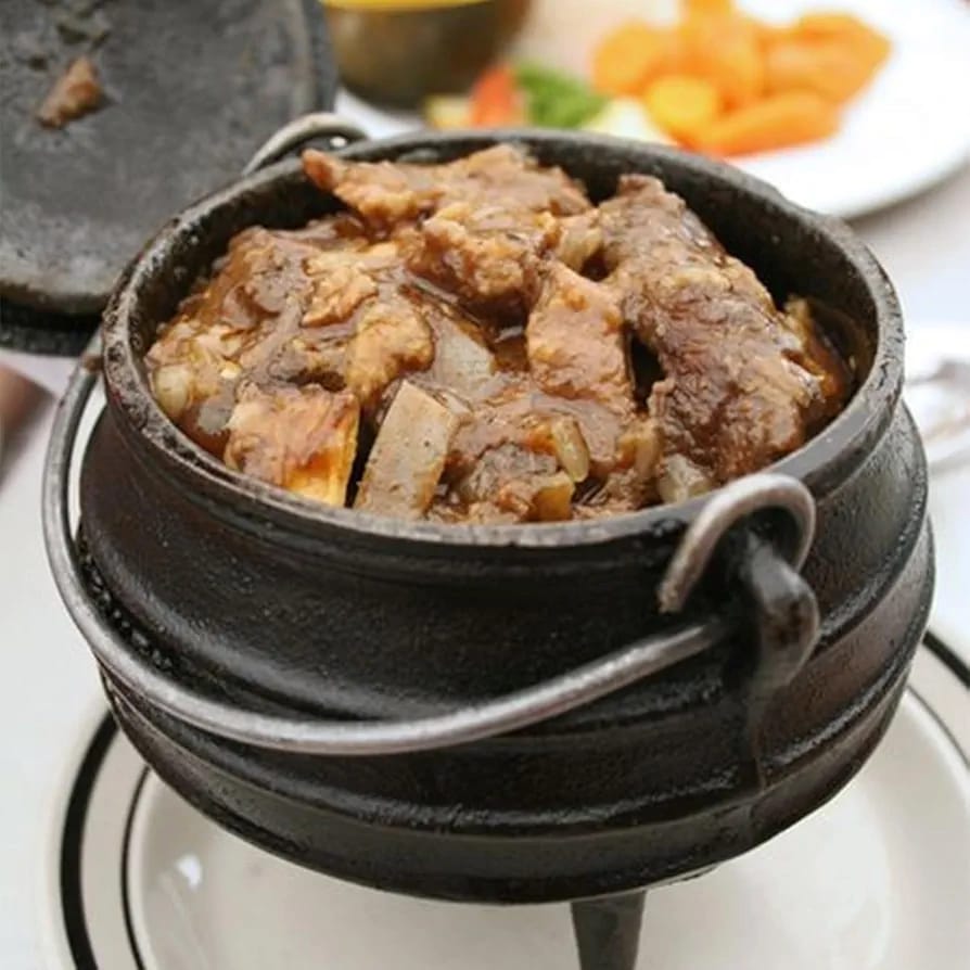 Pot kalke 3leg pot cast iron