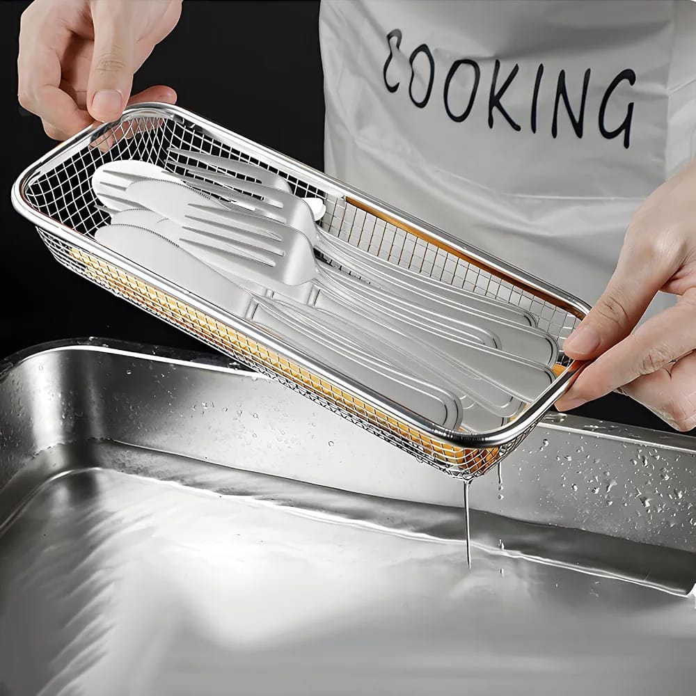 STAINLESS CHOPSTICK BASKET (861342)