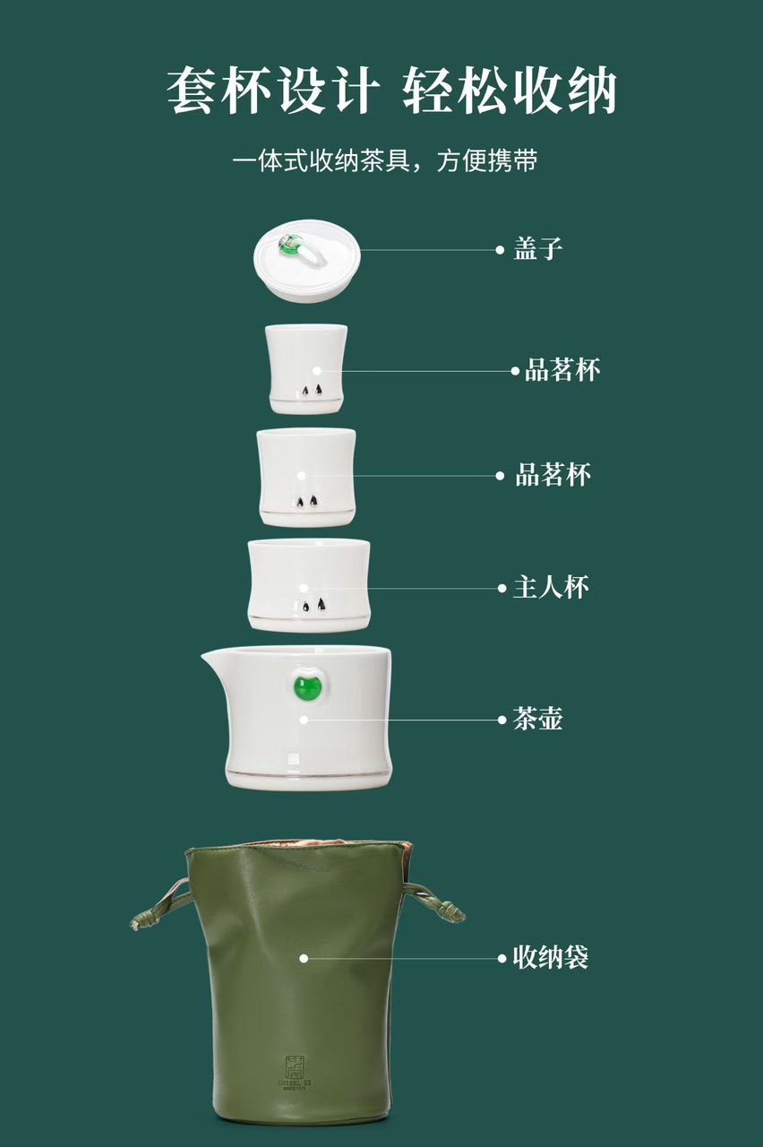 40052 HSGY-05 Tea Pot Set