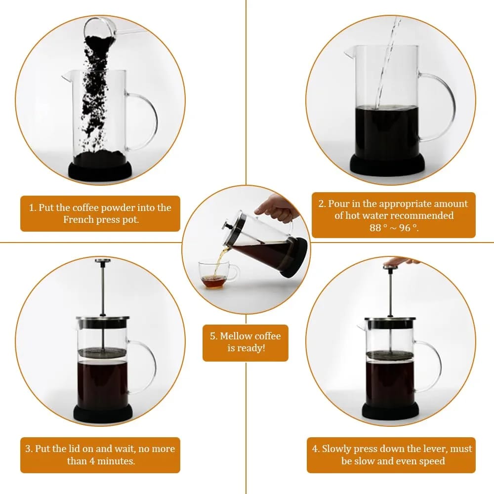 162340 UJSH-234 French press