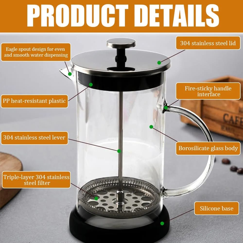162340 UJSH-234 French press