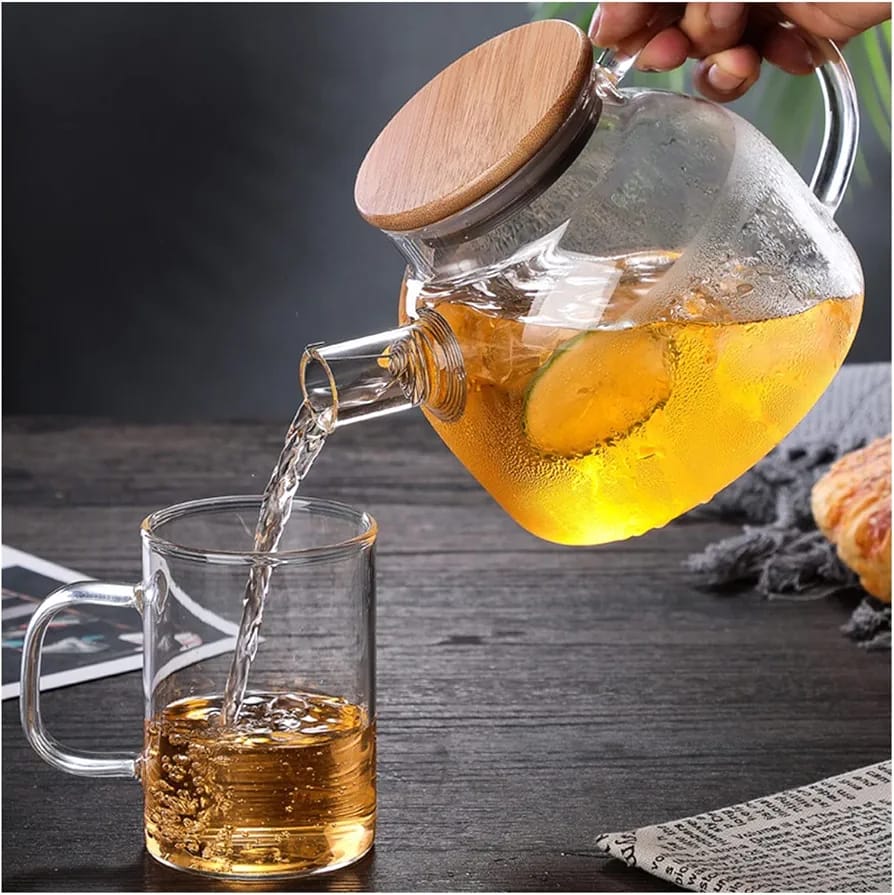 UJSH-012 Glass Tea Pot(310129)