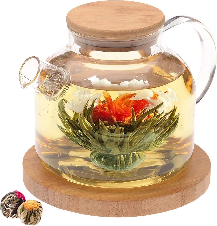 UJSH-012 Glass Tea Pot(310129)