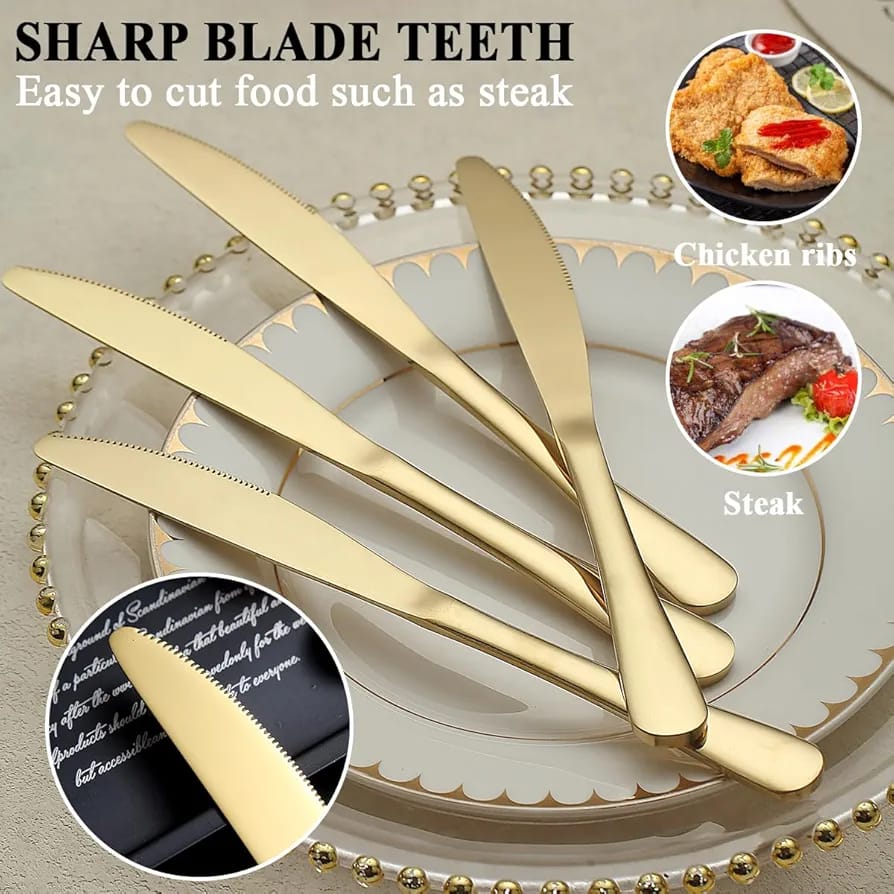 793403 Golden knife 6pcs