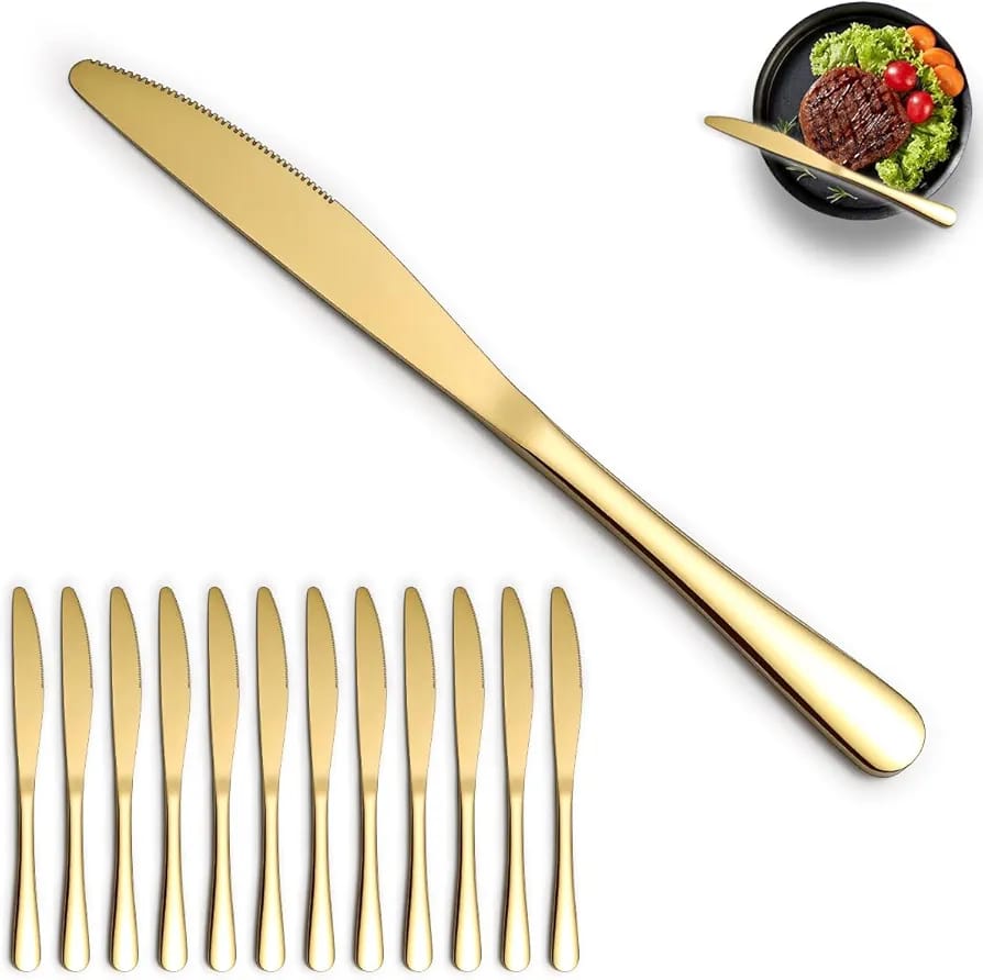 793403 Golden knife 6pcs