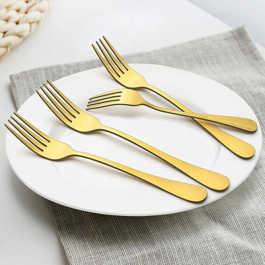 793480 Golden Fork 6pcs 50pcs