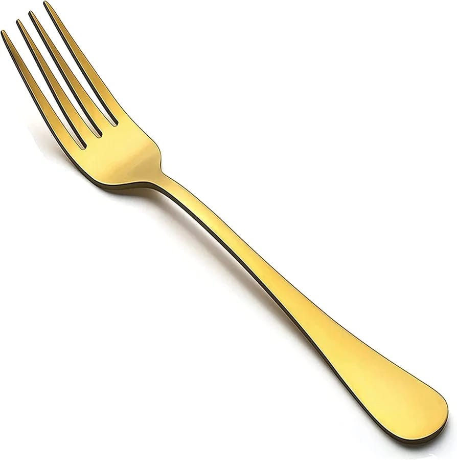 793480 Golden Fork 6pcs 50pcs