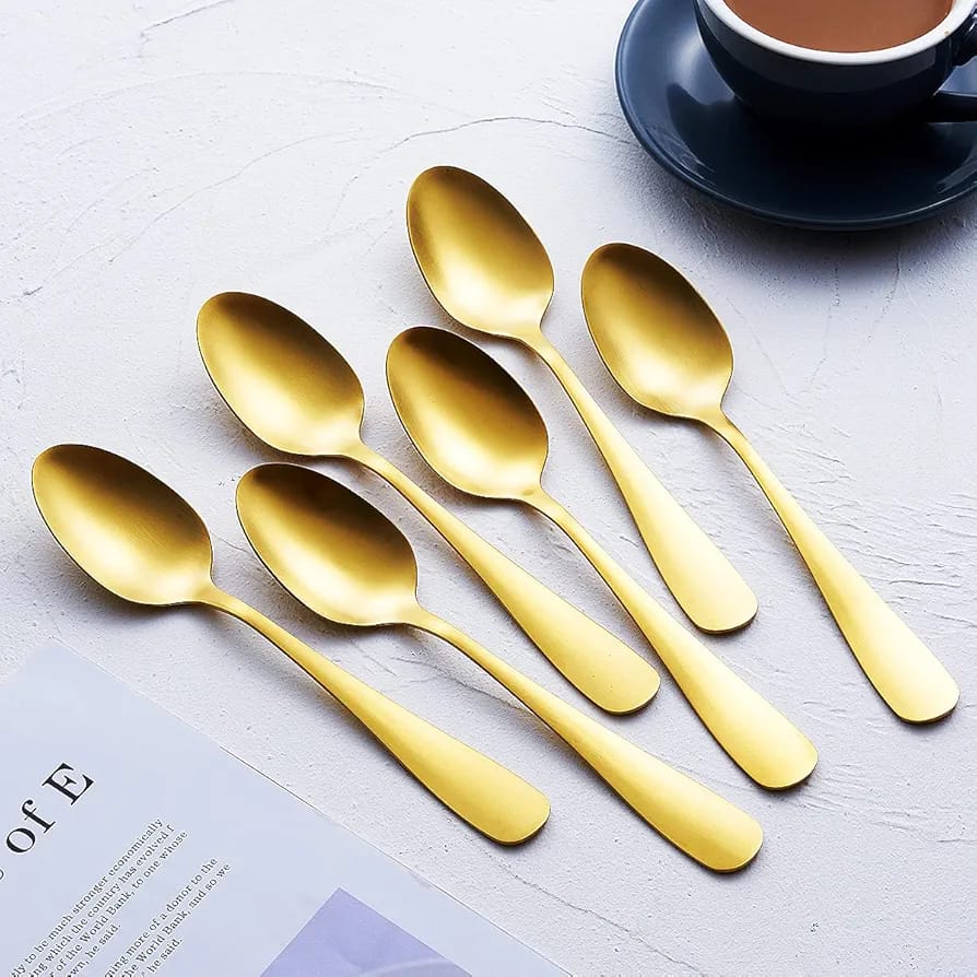 793473 Golden spoon 6pcs