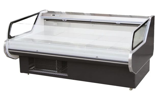 Industrial fridge display