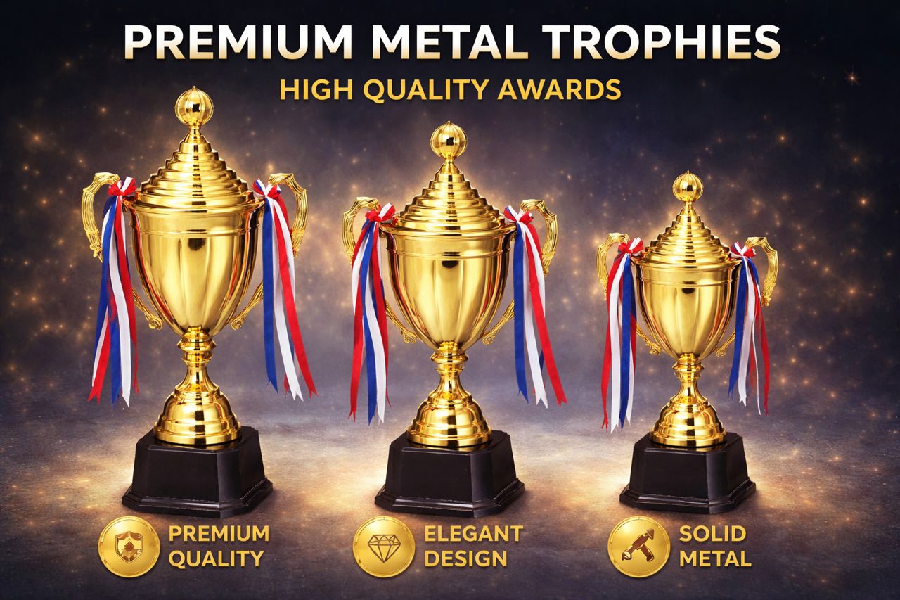 JZ195798-C-G METAL TROPHIES 43CM