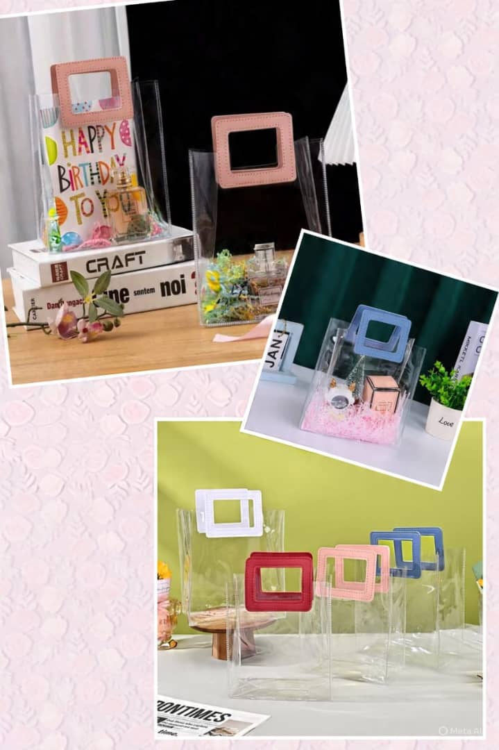 Gift bag clear