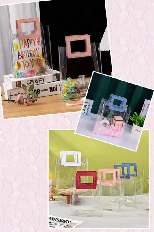 Gift bag clear