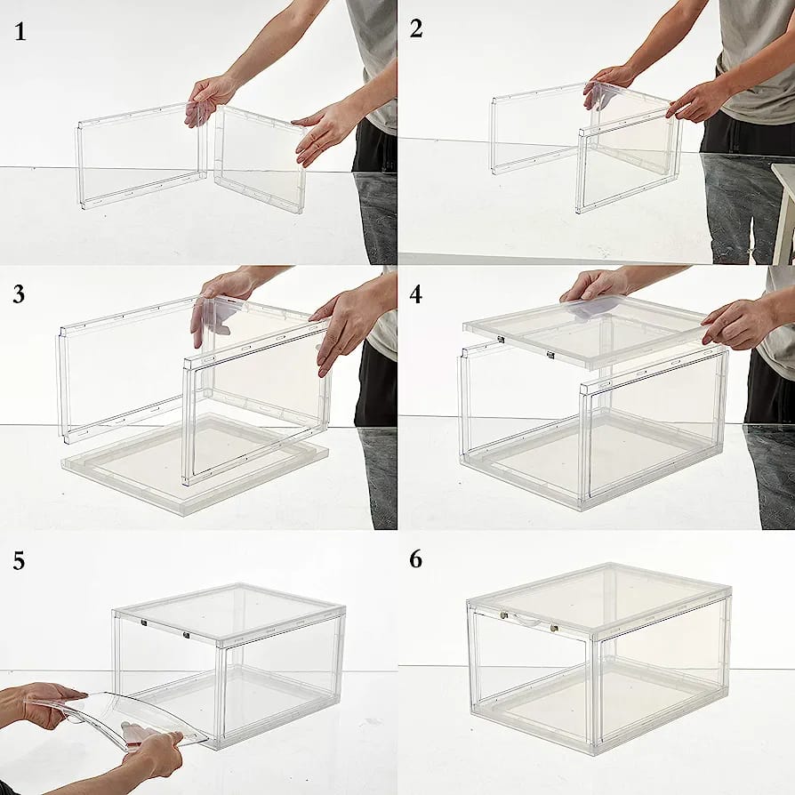 AJ1082 PVC SHOE BOX