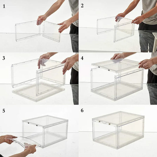 AJ1082 PVC SHOE BOX