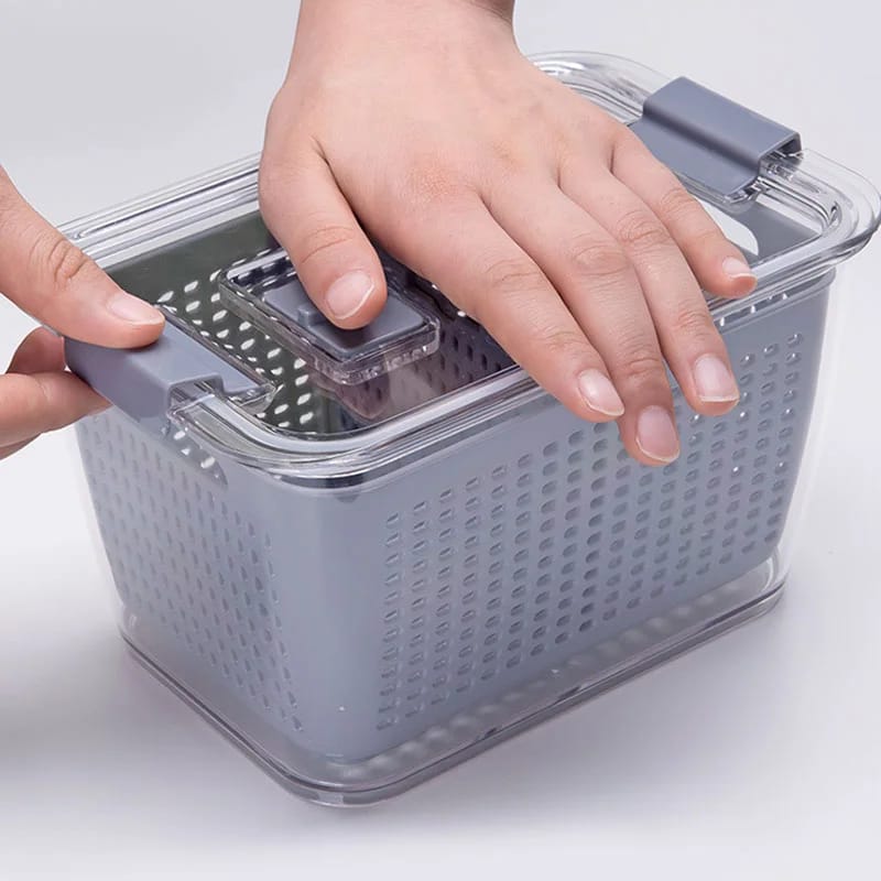 JS-8707 FRIDGE STORAGE WITH DRAINER