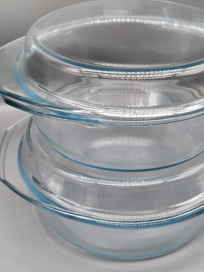 4222 round tempered glass