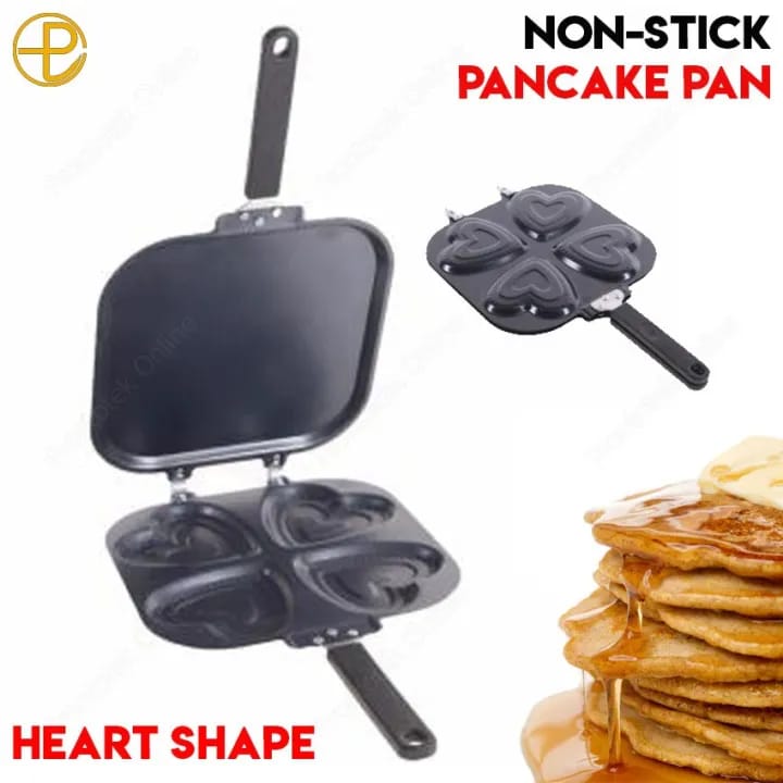 4 heart mould pan