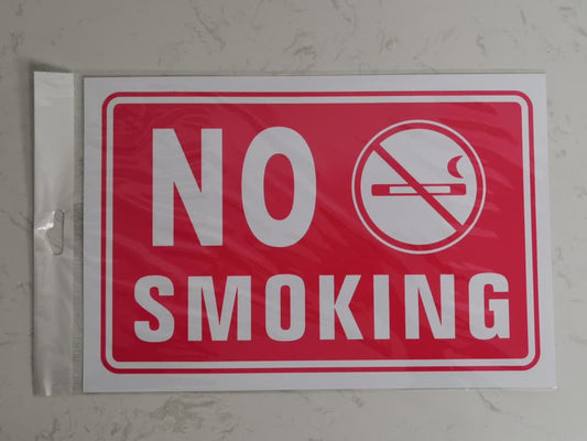 NO SMOKING SIGN