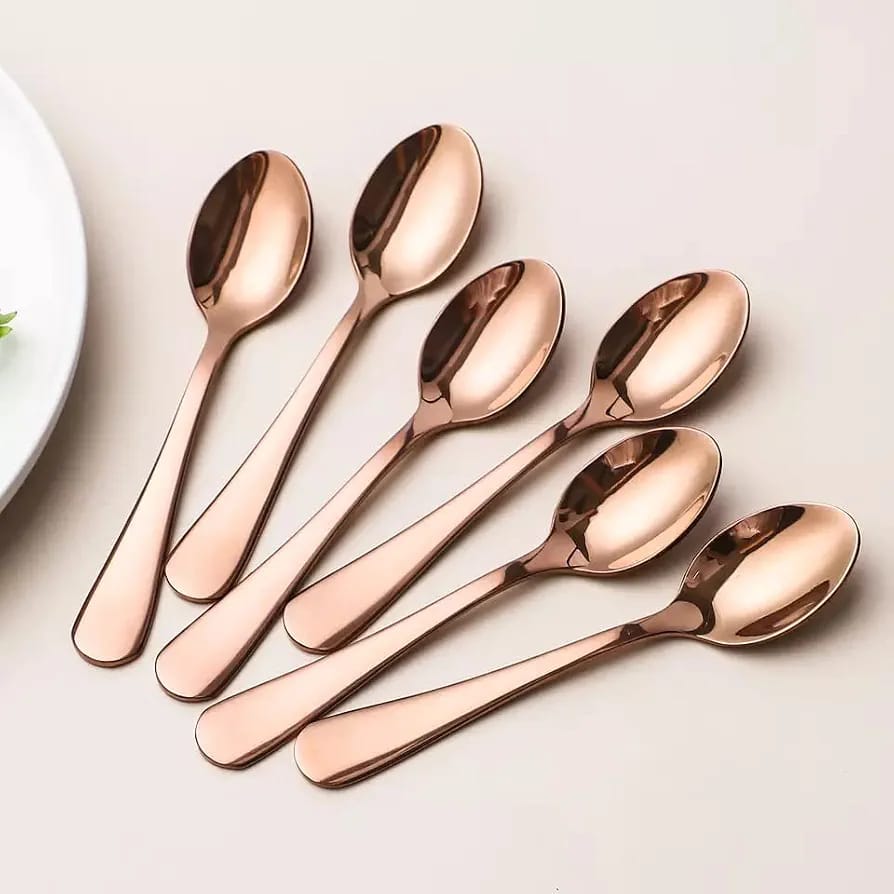 ROSE GOLD SPOON 6PCS (793367)